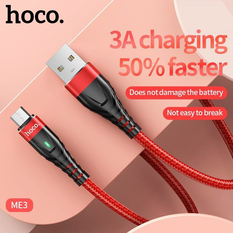Cáp sạc Usb-Lighting Hoco ME3
