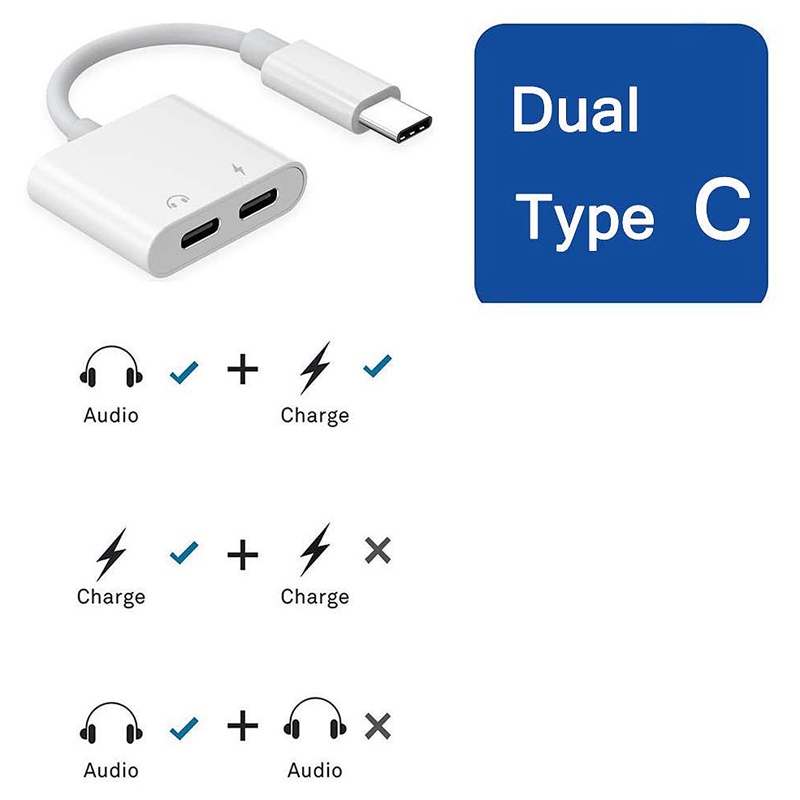 Cáp Chia TypeC Ra (2 đầu TypeC) GL053