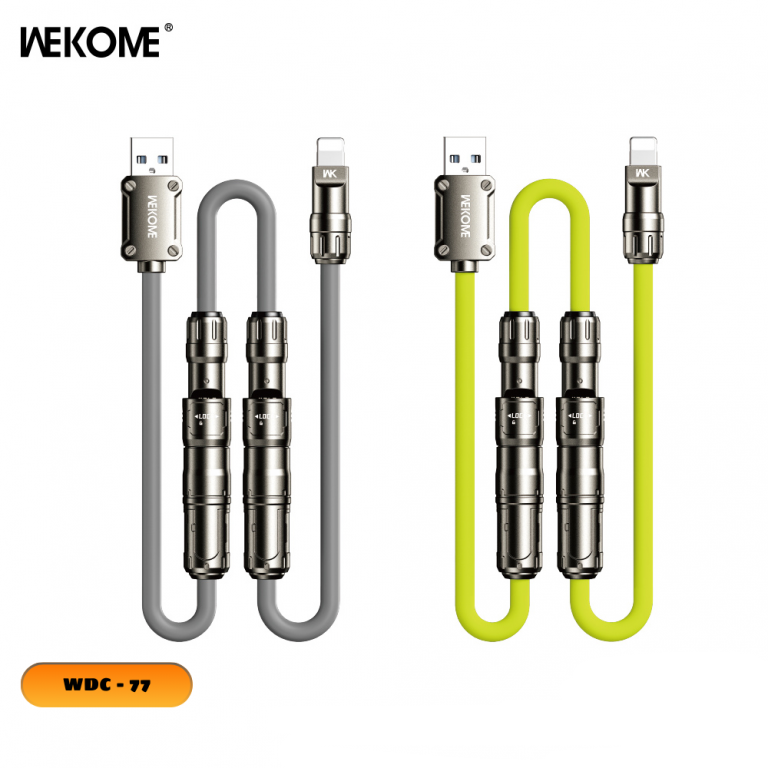 Cáp sạc 4 đầu Wekome wdc-77 240w