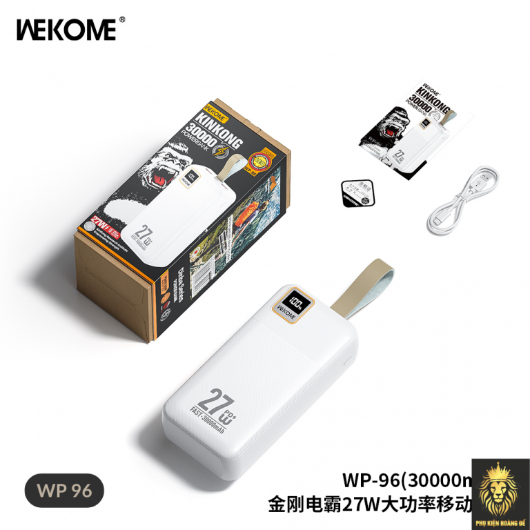 Sạc dự phòng Wekome WP-96 30.000mah