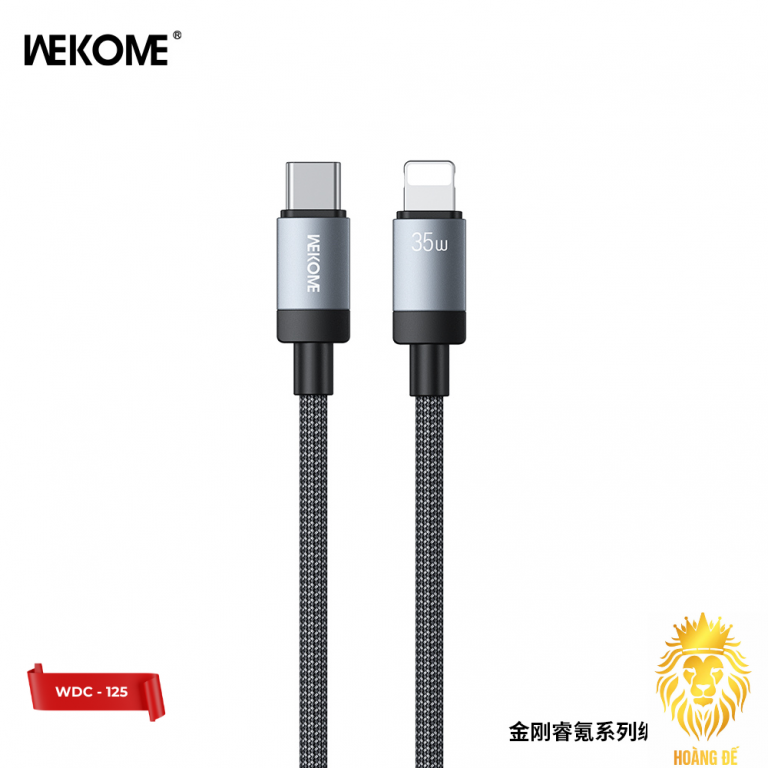 Cáp sạc TypeC-Lighting Wekome WDC 125