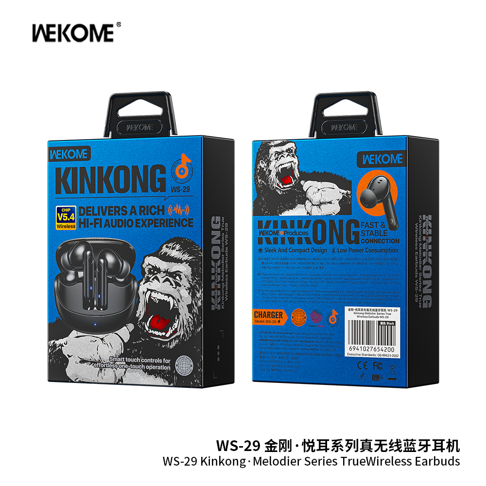 Tai nghe bluetooth Wekome WS-29 - Trắng