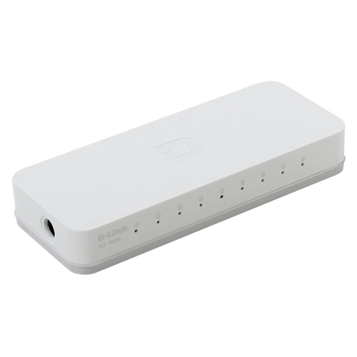 Cục Switch để bàn 8 cổng, vỏ nhựa Tốc độ 10/100Mbps DES-1008C