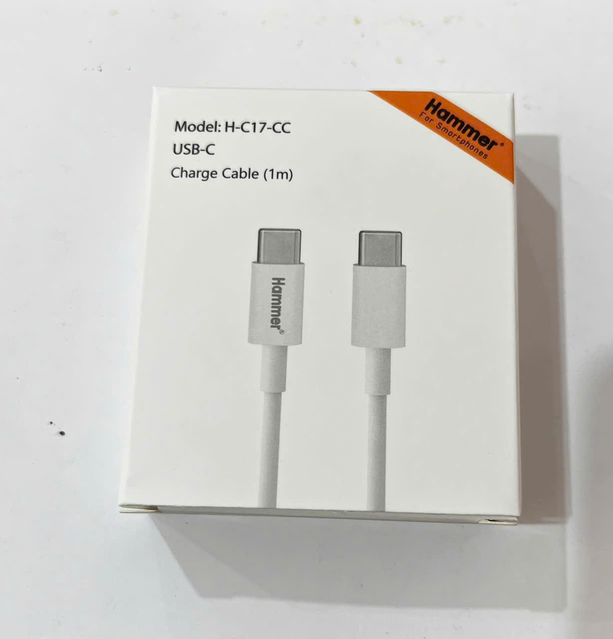 Cáp sạc TypeC-TypeC iphone 15,16 Hammer c17 60k