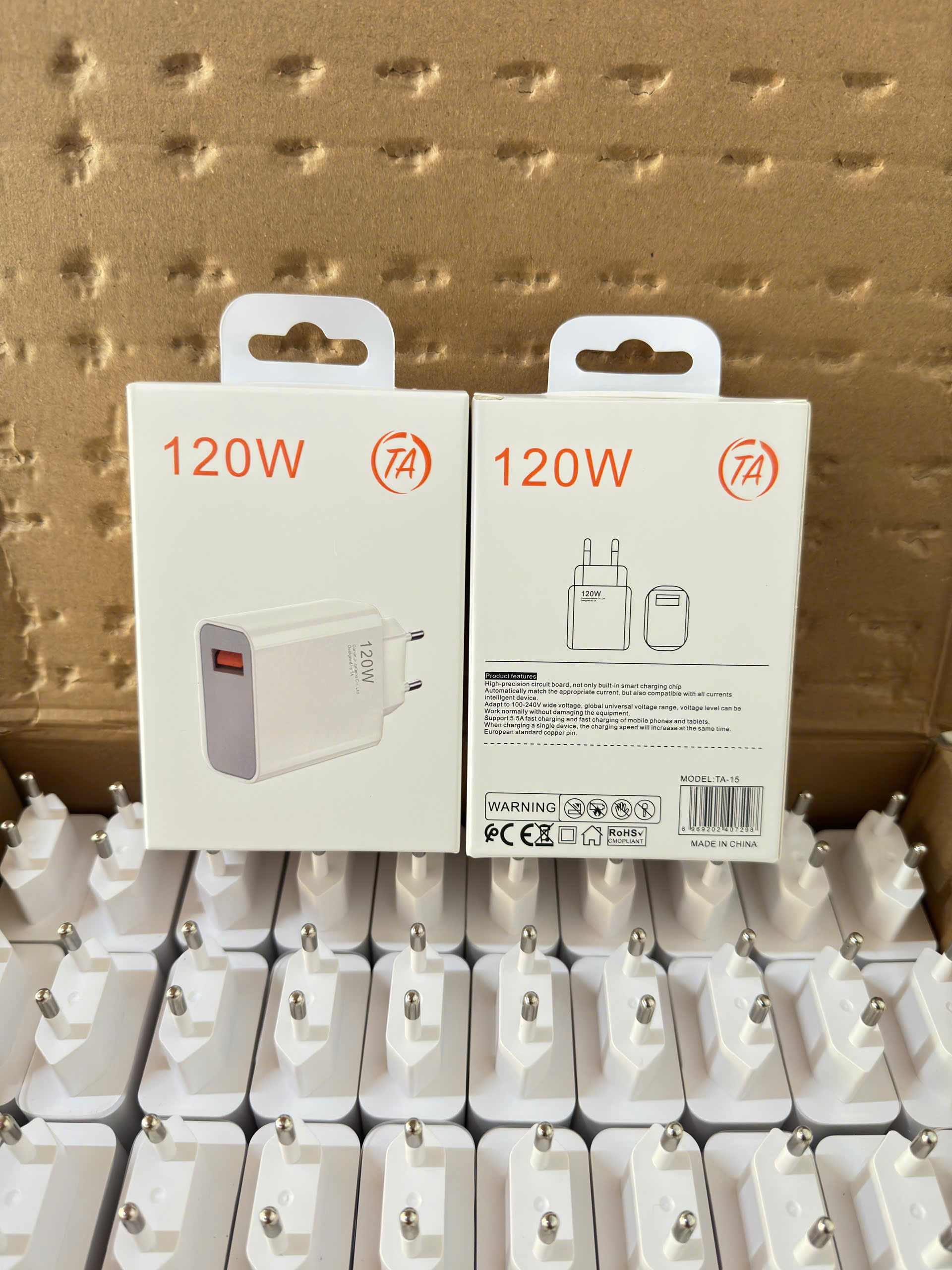 Cốc sạc USB 120w TA-15 cho các dòng Xiaomi 150k