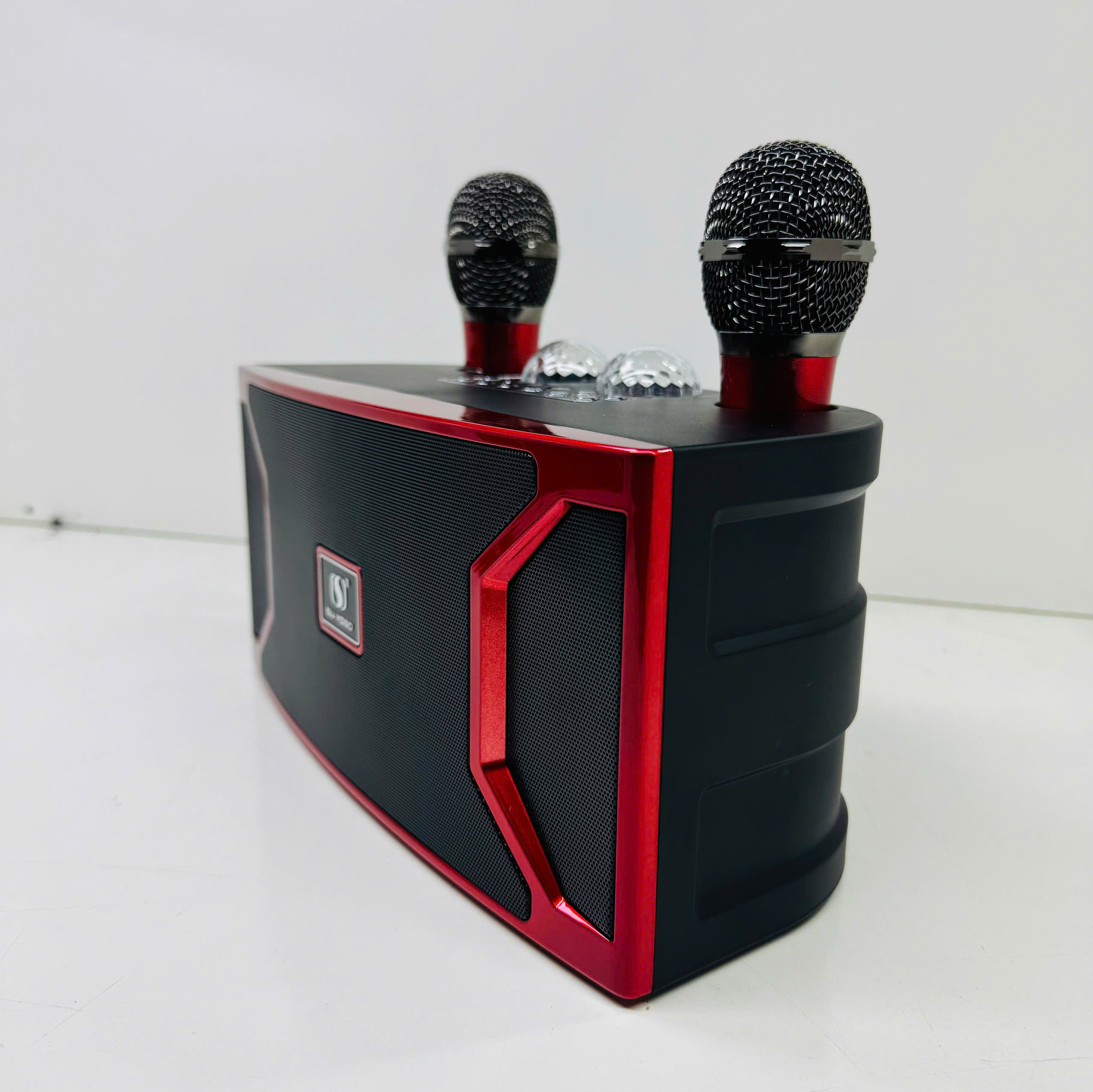 Loa Karaoke Bluetooth kèm 2 Micro hát YOSD Ys-A211