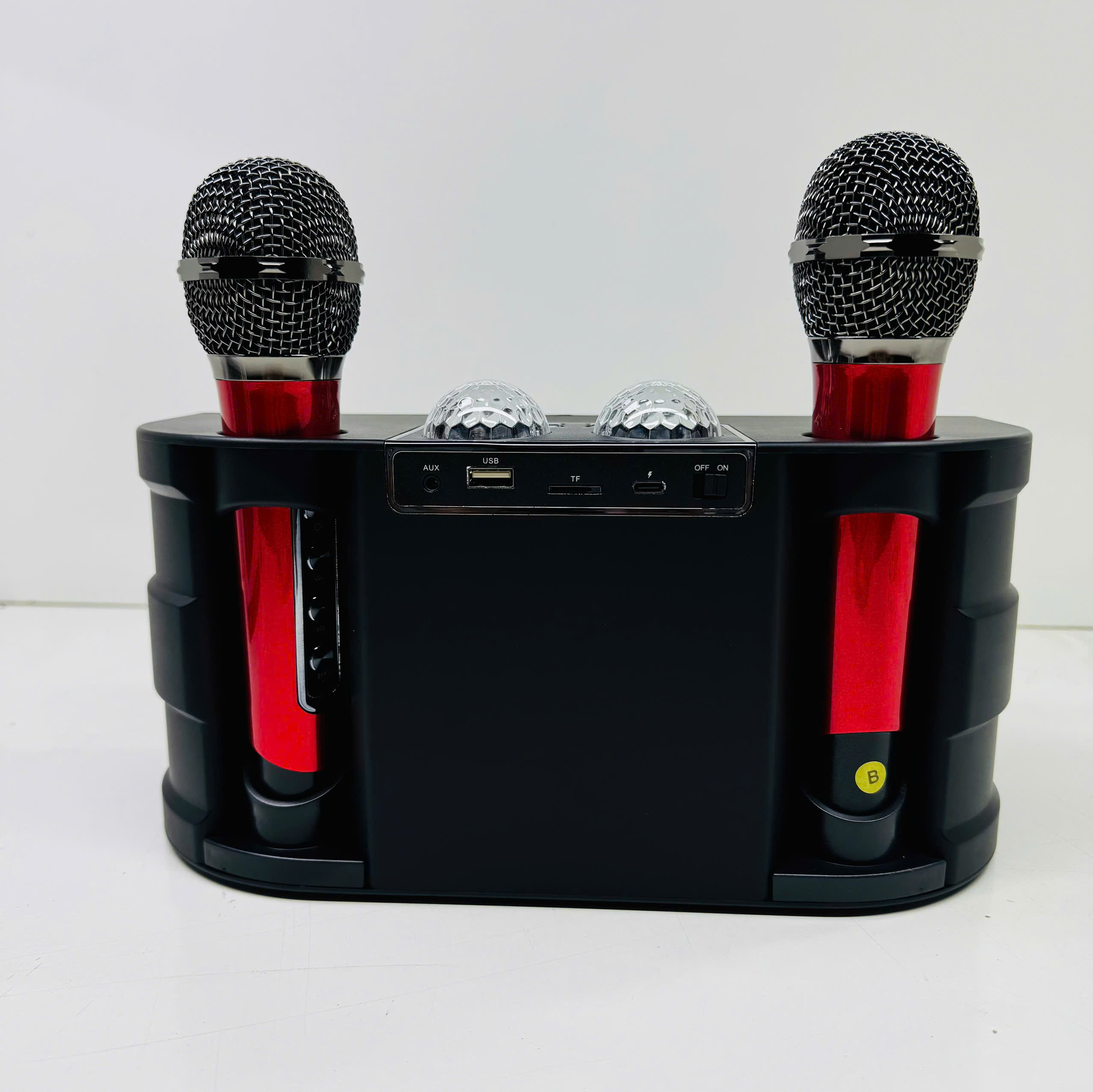 Loa Karaoke Bluetooth kèm 2 Micro hát YOSD Ys-A211