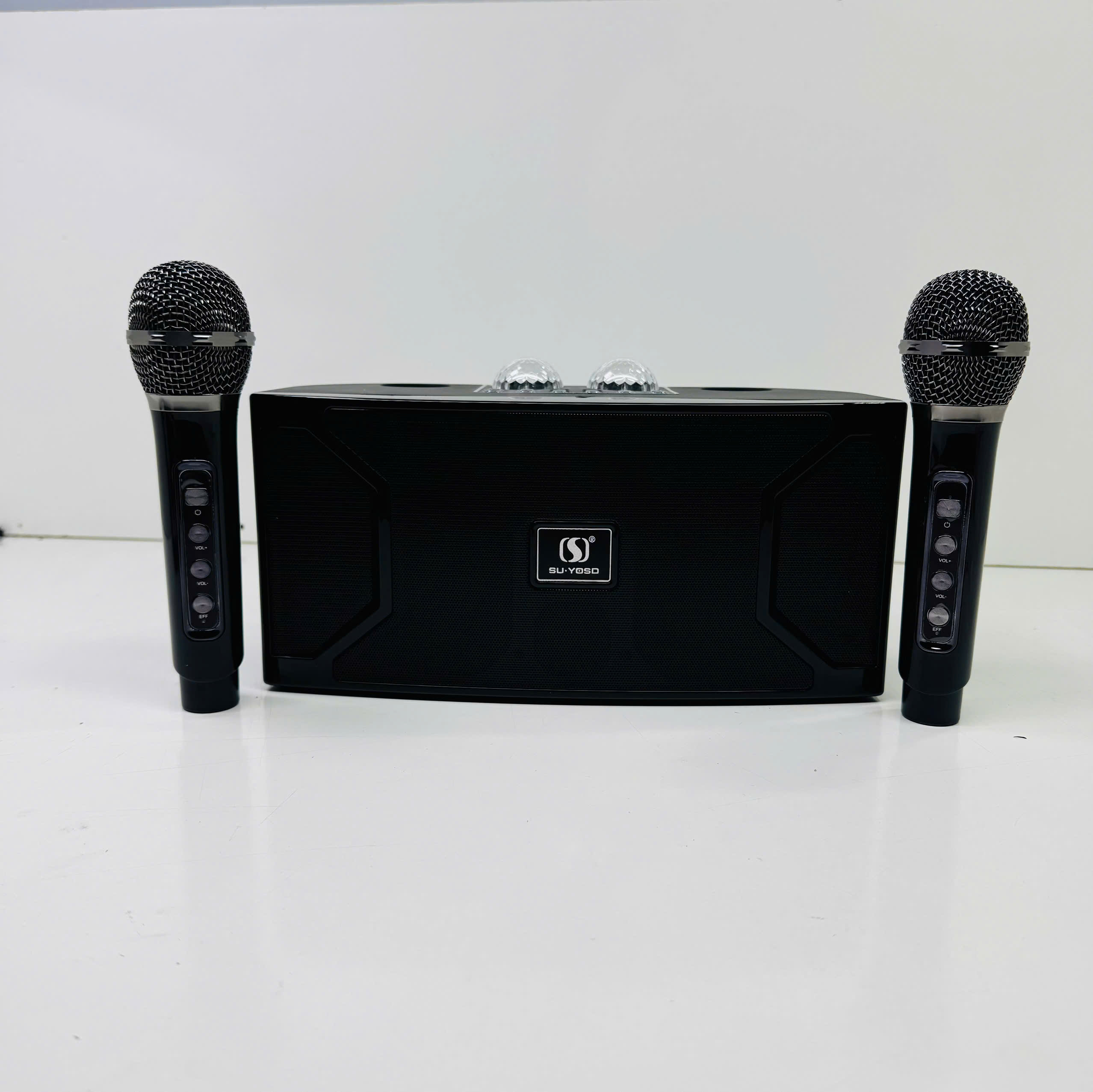 Loa Karaoke Bluetooth kèm 2 Micro hát YOSD Ys-A211