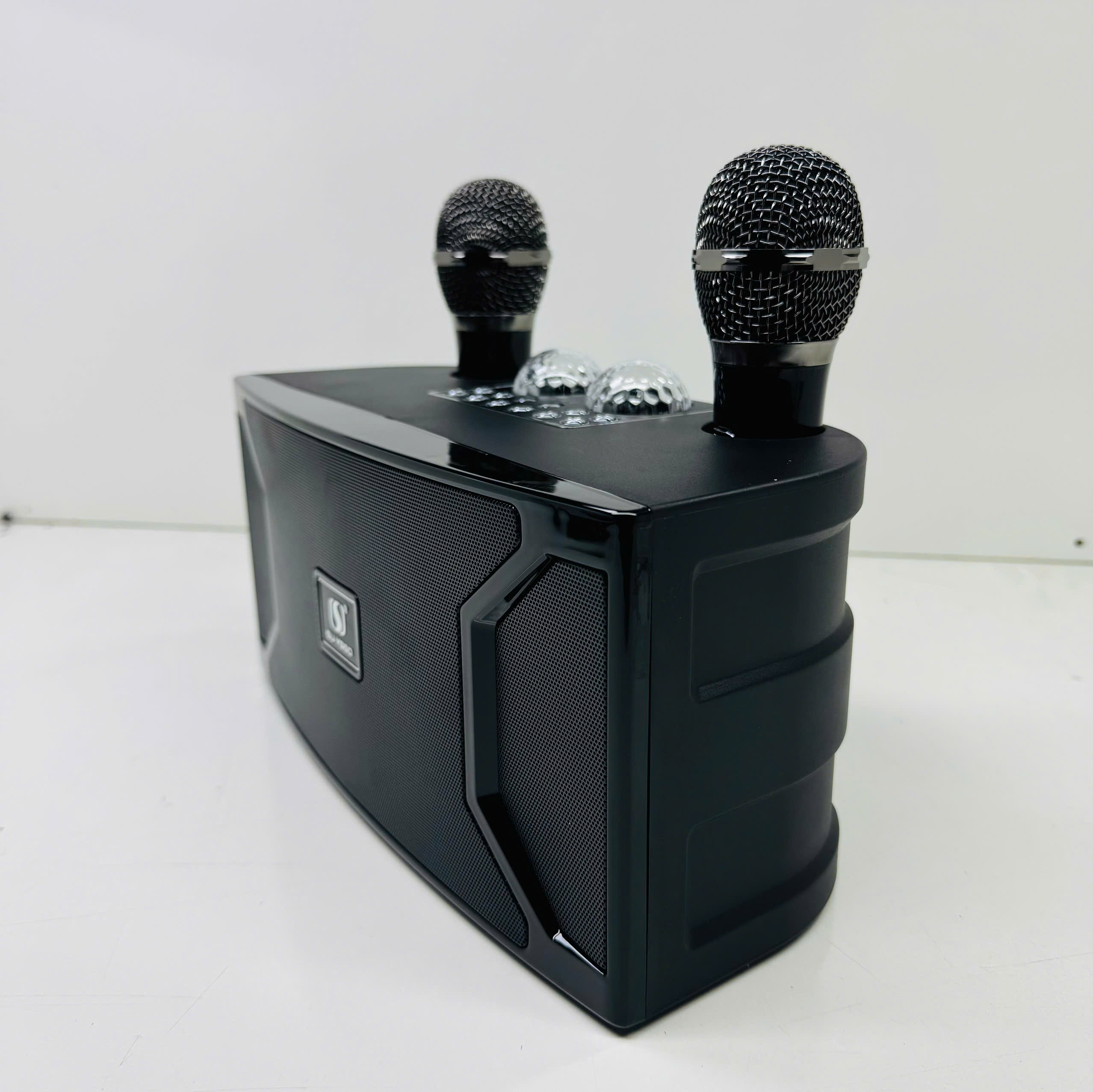 Loa Karaoke Bluetooth kèm 2 Micro hát YOSD Ys-A211