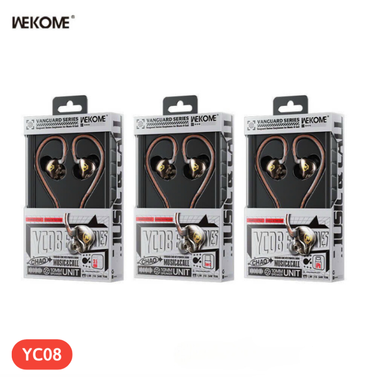 Tai nghe dây đầu Lighting Wekome YC08