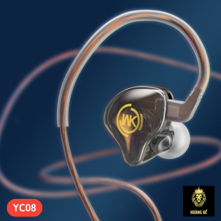 Tai nghe dây đầu Lighting Wekome YC08