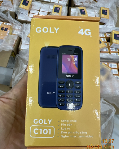 Điện thoại Goly C101 4G Chính hãng - Sóng 4G chuẩn
