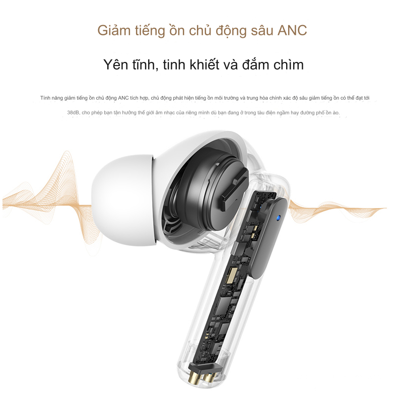 Tai nghe Bluetooth Pisen BHD-TW13 P2 TWS Headset - Dualmode