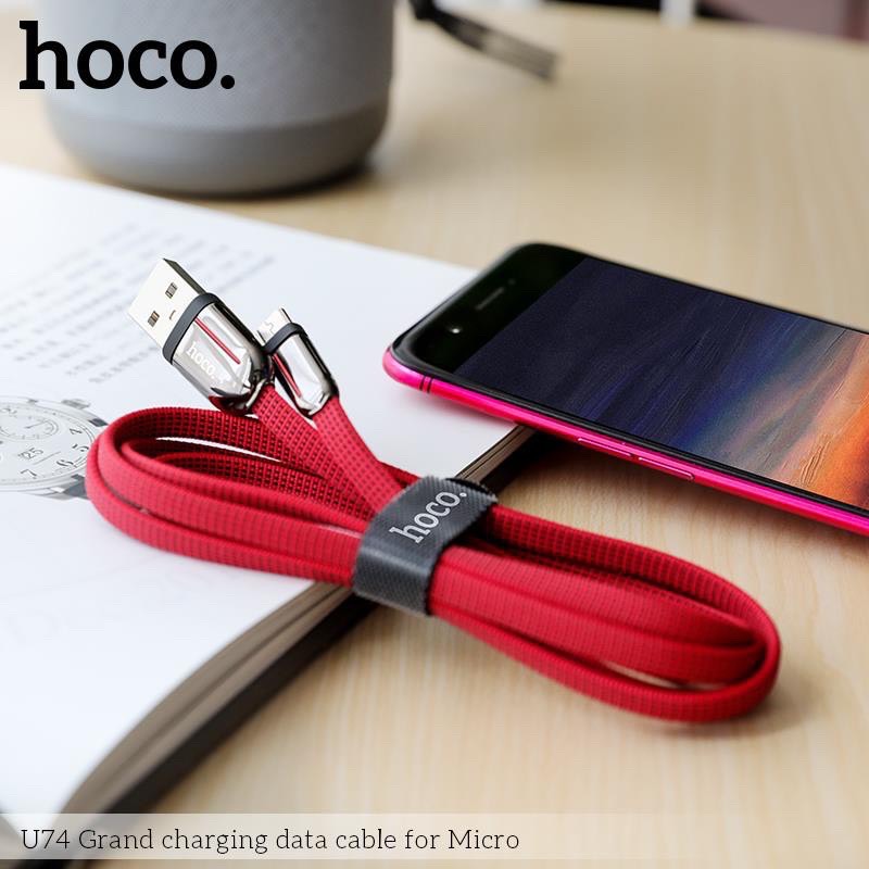 Cáp sạc Usb-Lighting Hoco u74