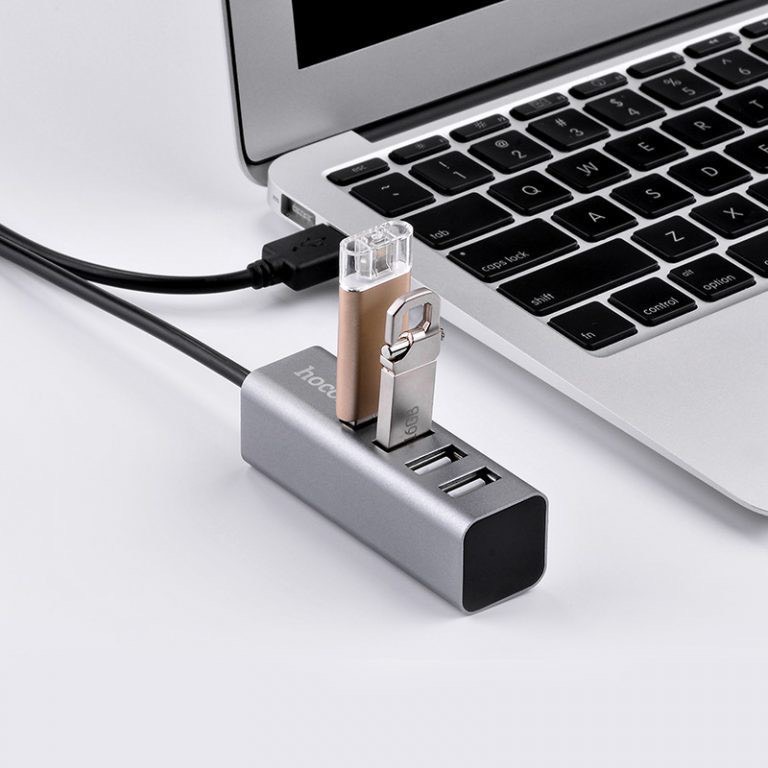 Hub chia 1usb ra 4 cổng usb 2.0 Hoco HB1