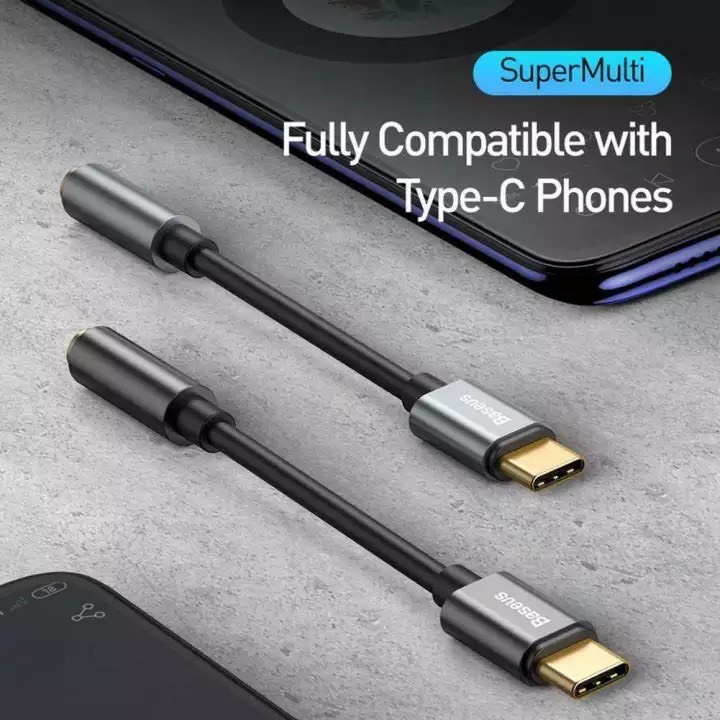 Cáp chuyển Baseus TypeC Male to 3.5mm L54