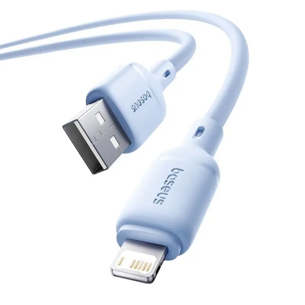 Cáp sạc Usb-Lighting Nhanh OS-Baseus Silky Series 2m