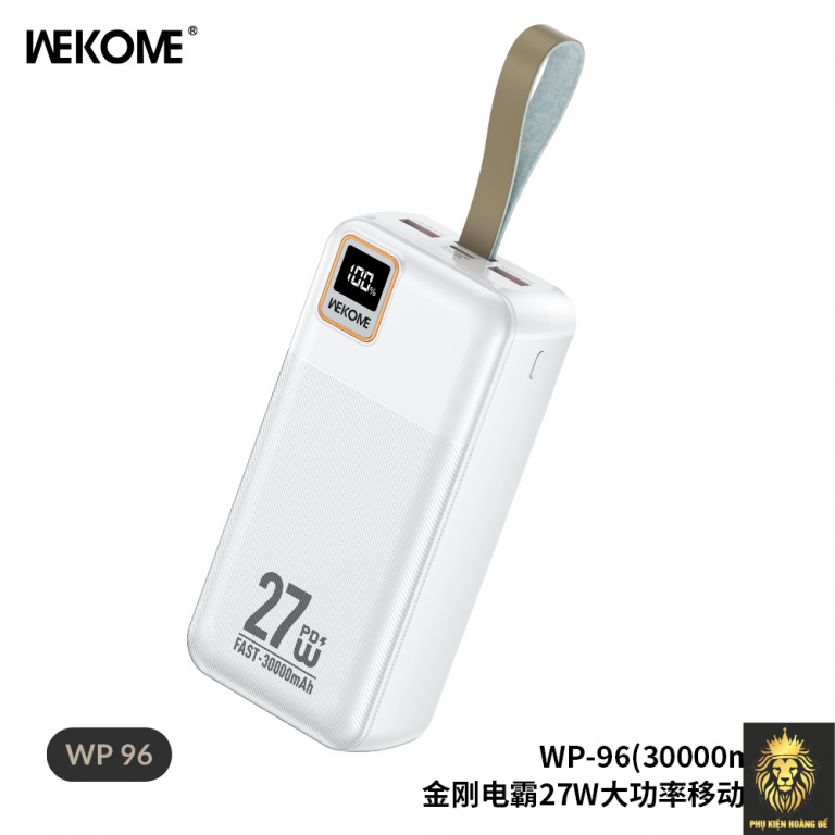 Sạc dự phòng Wekome WP-96 30.000mah