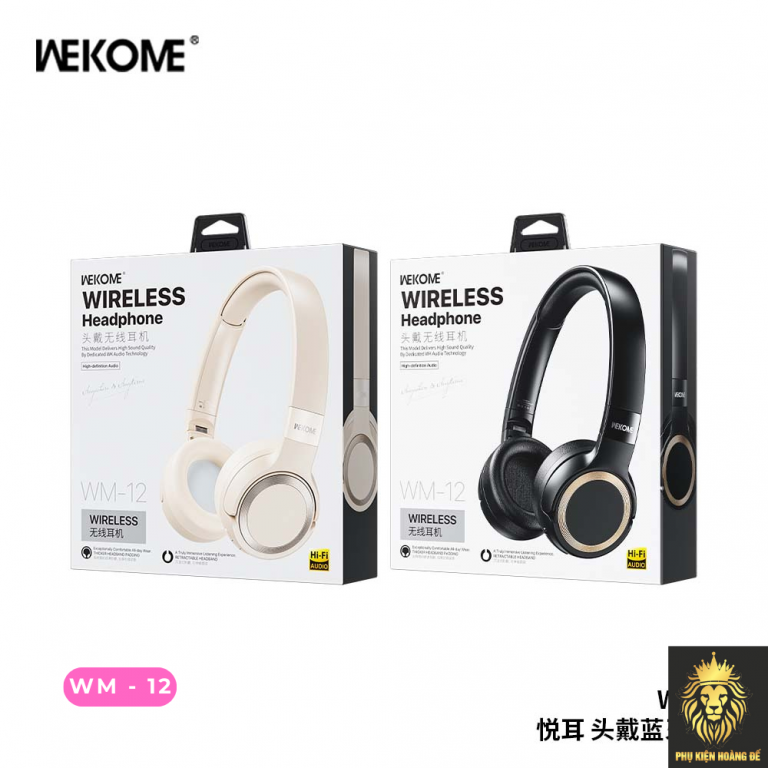 Tai nghe Chụp Wekome WM 12