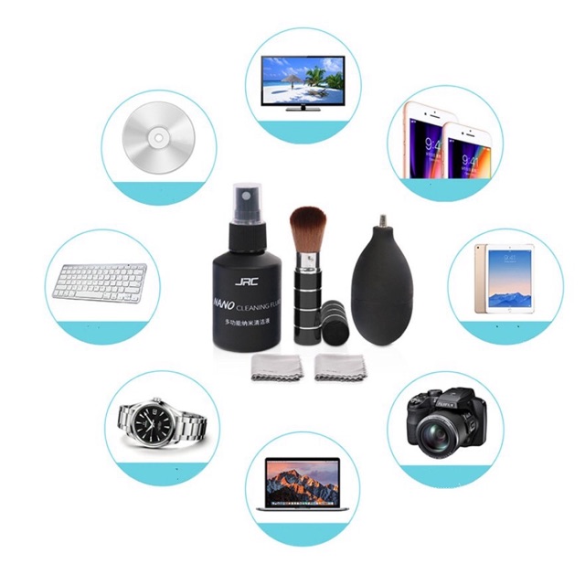 Bộ Vệ Sinh Laptop, điện thoại JRC 5in1 Multi-Functional Nano