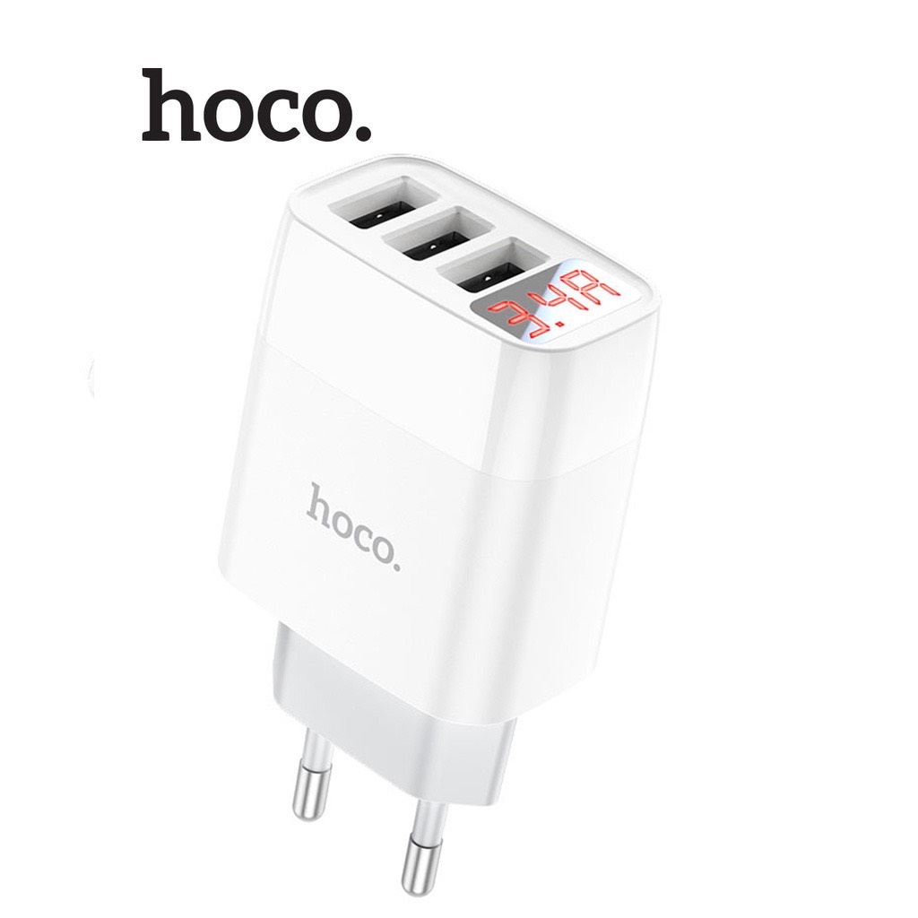 Cốc sạc 3 cổng Hoco C93A 3 cổng
