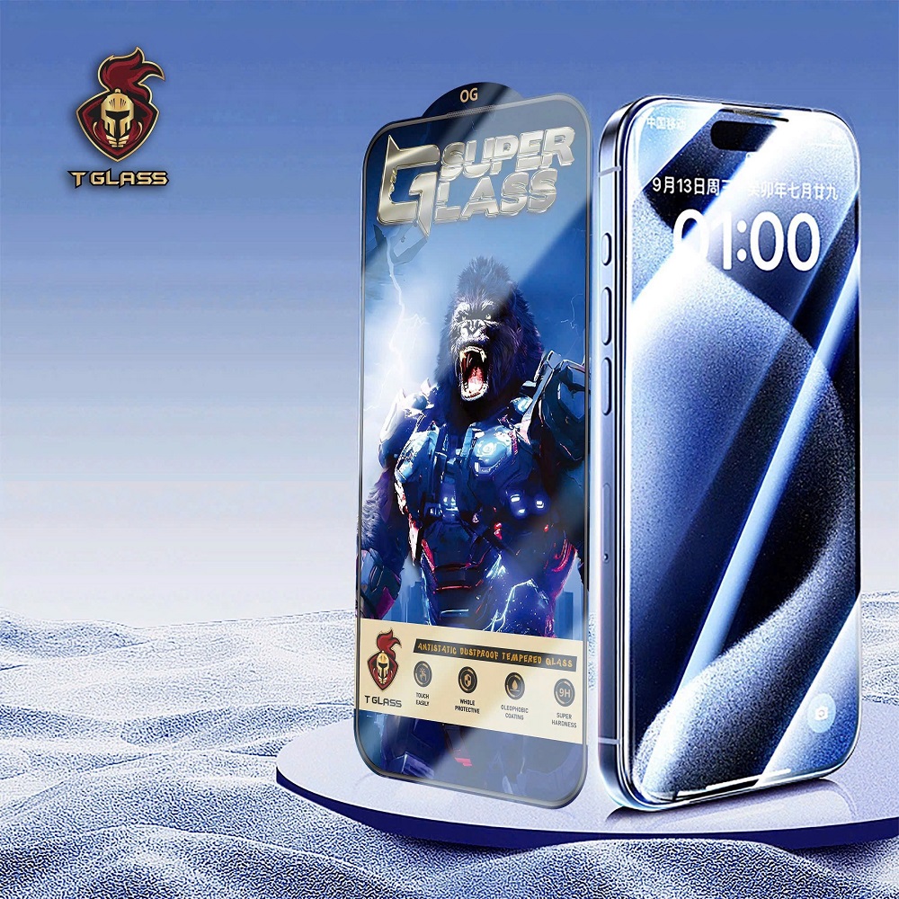 Cường lực Iphone 12Mini 100k Tglass-T03/04/Khỉ/Giáp