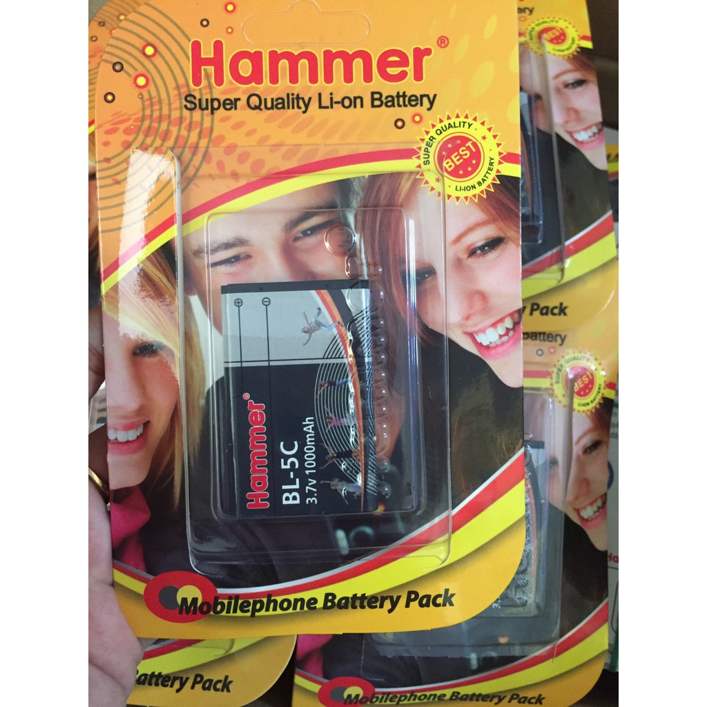 Pin hammer 4c/5c chính hãng cho nokia