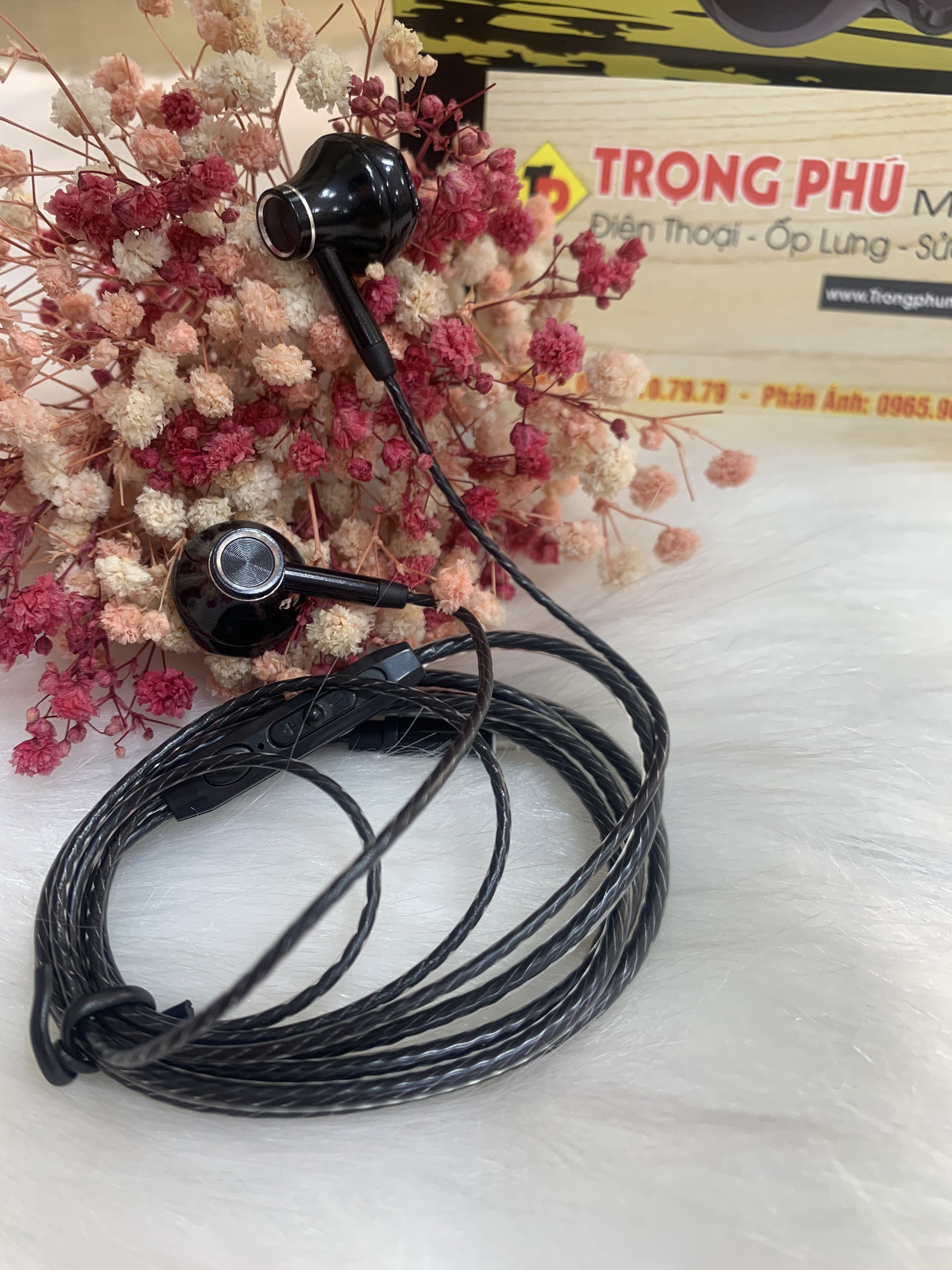 Tai nghe dây Đầu tròn Borofone CM4 chính hãng