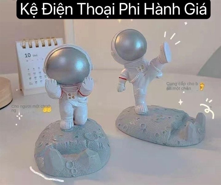 Kệ điện thoại phi hành gia