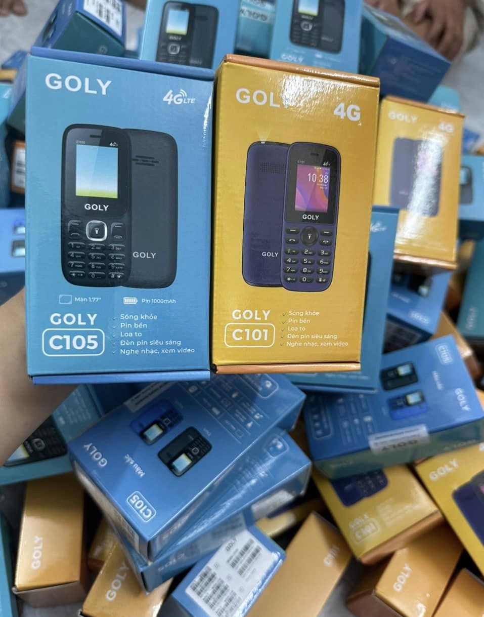 Điện thoại Goly C105 4G - Sóng 4G chuẩn
