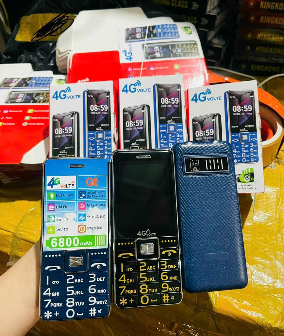 Điện thoại G6 4G - Sóng 4G chuẩn
