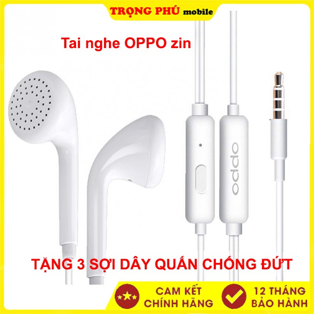 Tai nghe dây Đầu tròn Oppo theo máy 50k