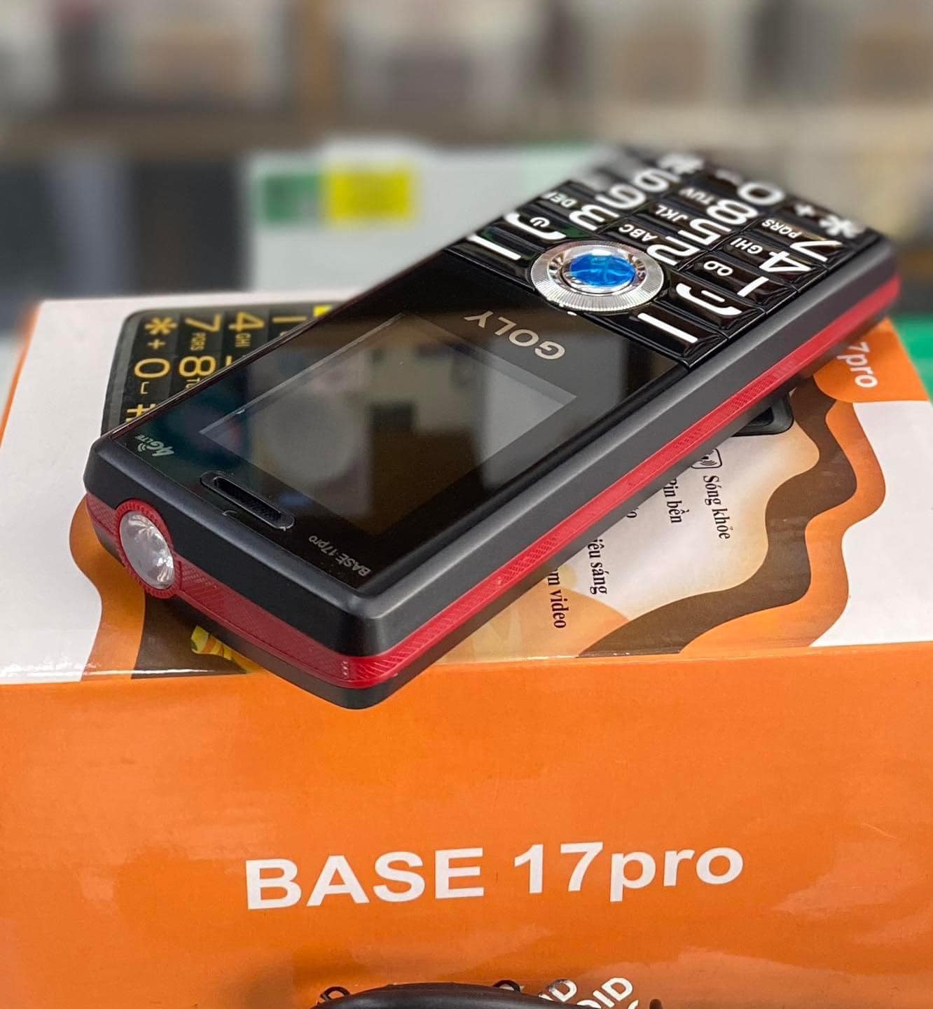 Điện thoại Goly Base 17 Pro - Sóng 4G chuẩn