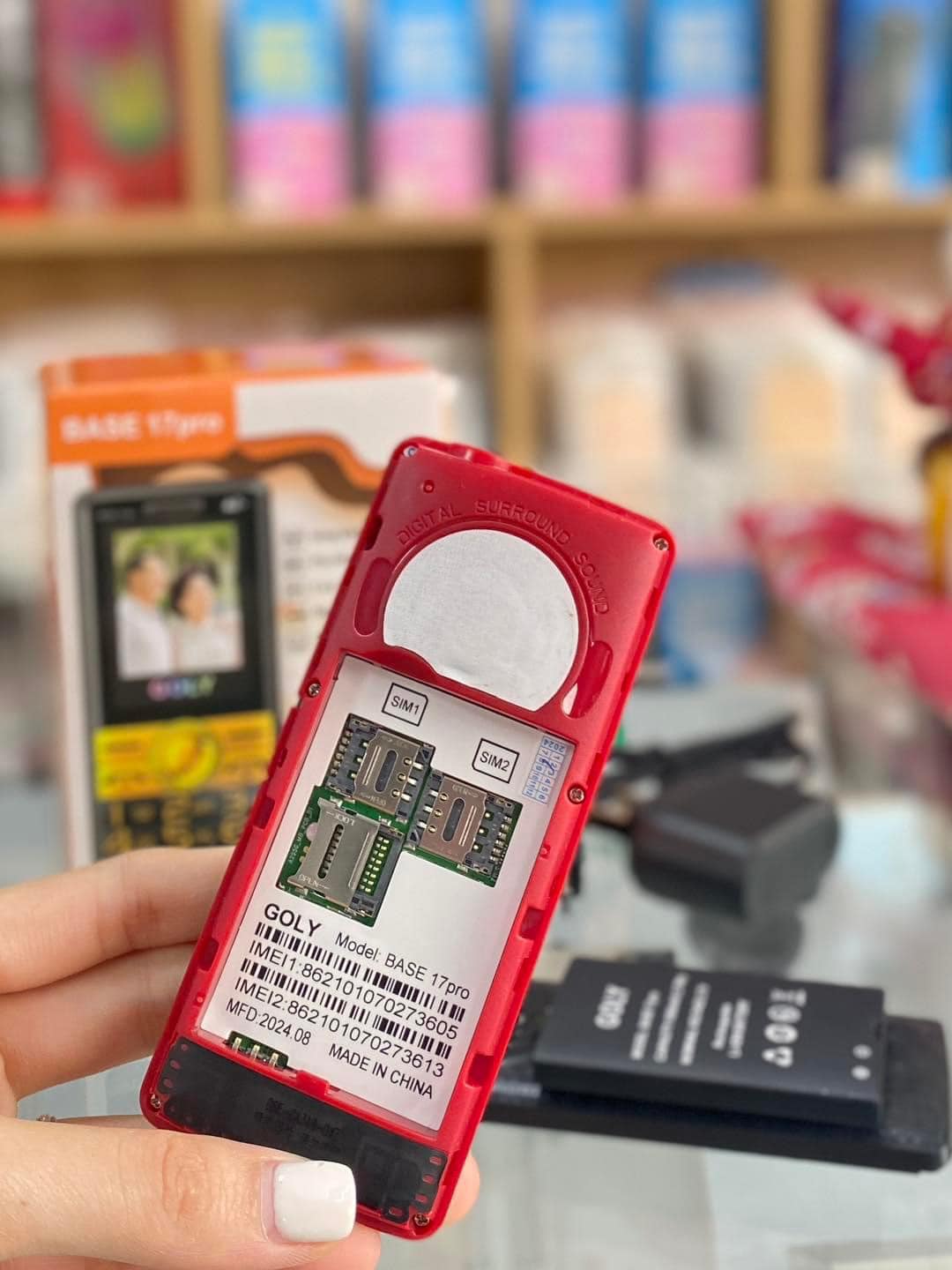 Điện thoại Goly Base 17 Pro - Sóng 4G chuẩn