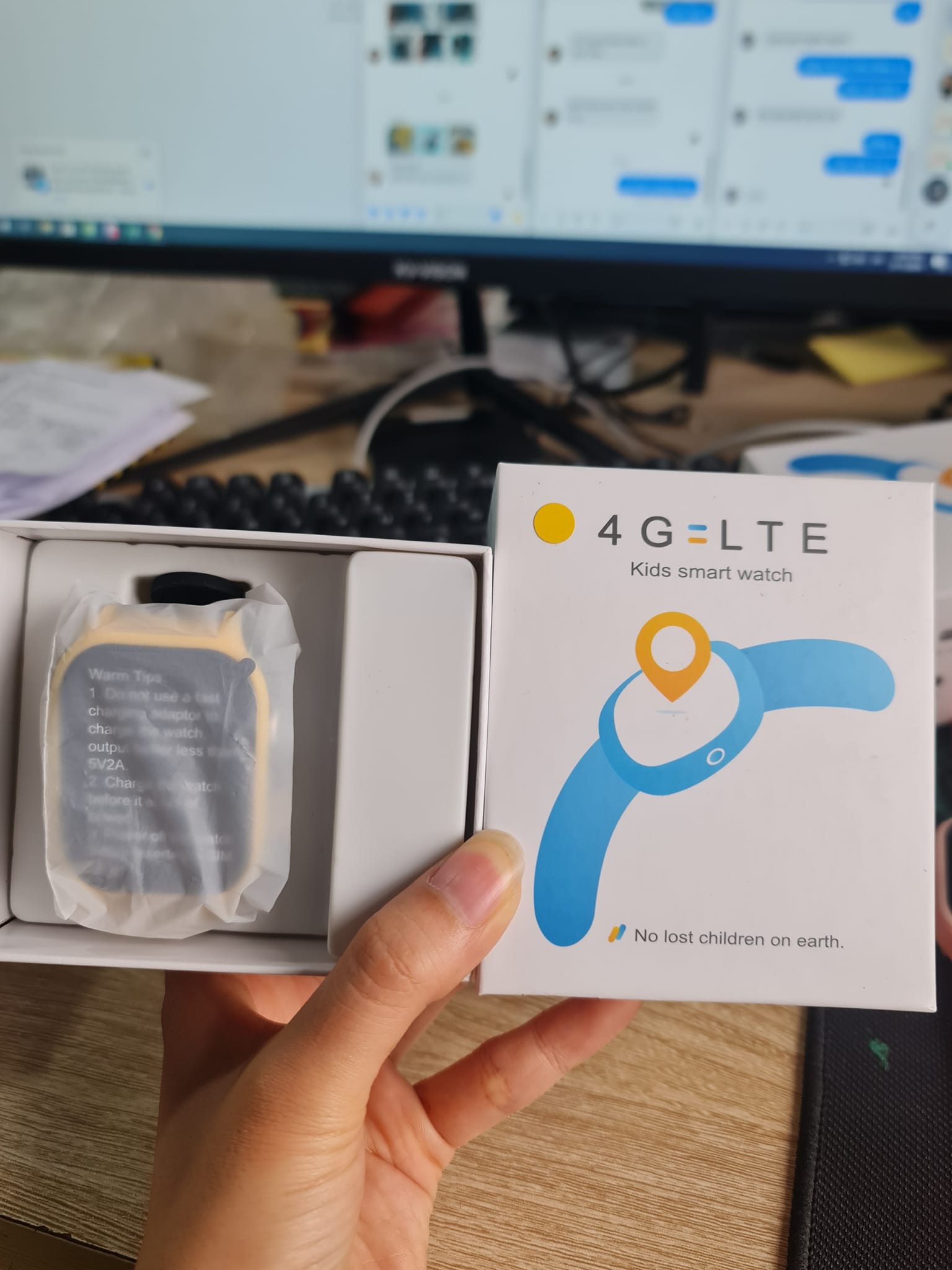 Đồng Hồ Định vị Trẻ Em YK69 4G Gọi Video
