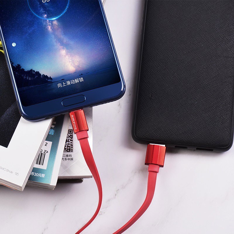 Cáp sạc Usb-Lighting Borofone BU8