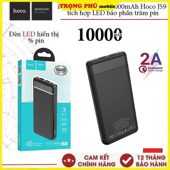 Sạc dự phòng 10000mAh Hoco J59