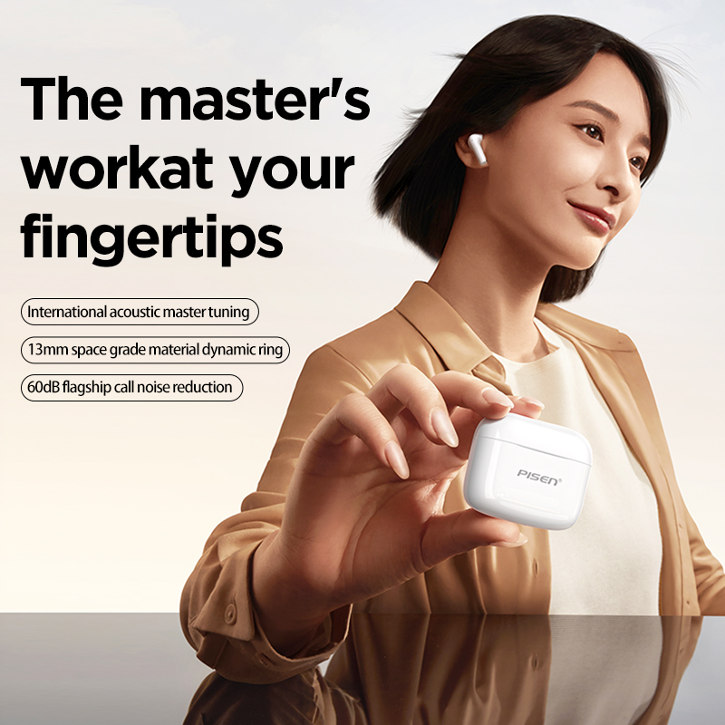 Tai nghe Bluetooth Pisen BHD-TW13 P2 TWS Headset - Dualmode
