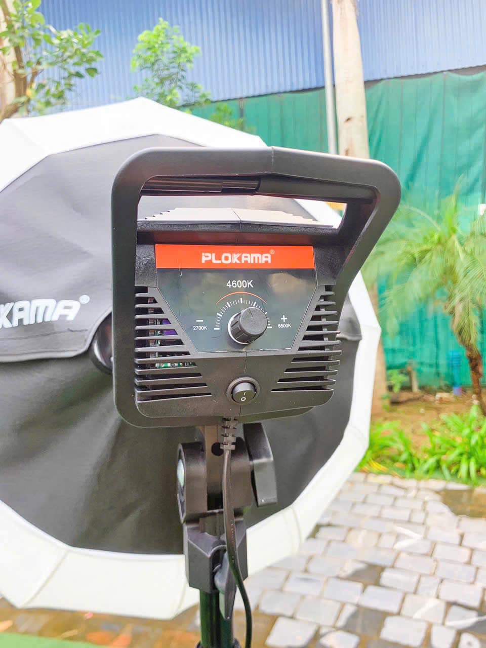 Đèn trùm chụp ảnh PLOKAMA PK-400s 200W siêu sáng