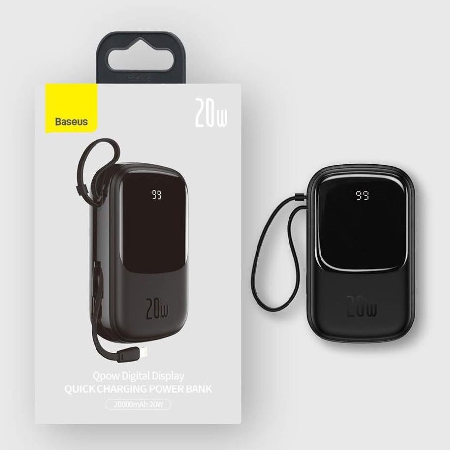 Sạc dự phòng Baseus QPOW 20W 20000mAh