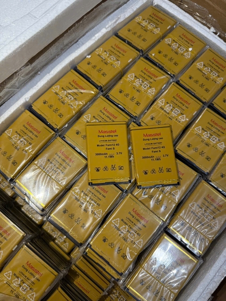 Pin Điện thoại Masstel Fami S, fami 12s Chung nhiều đời fome, mobell...