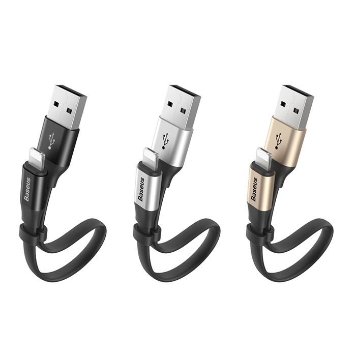 Cáp sạc Usb-Lighting ngắn 23cm Baseus Nimble Portable