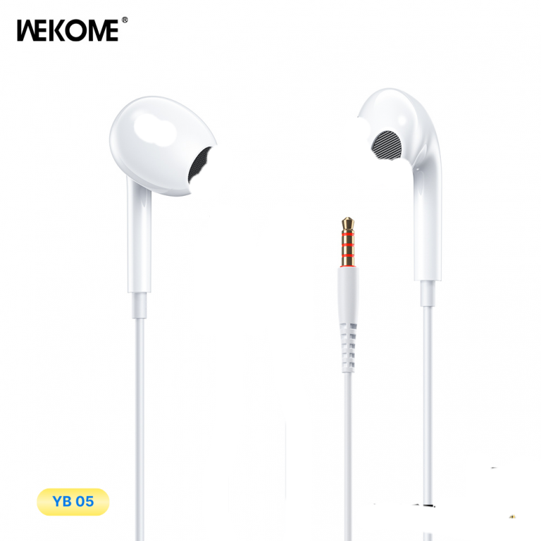 Tai nghe dây đầu tròn Wekome YB05 3.5