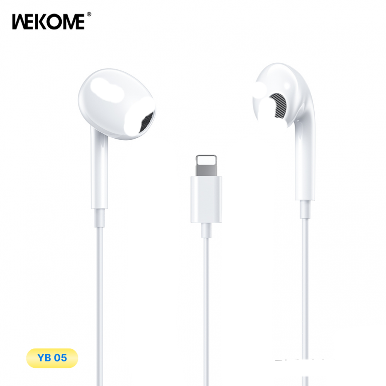 Tai nghe dây đầu Lighting Wekome YB05 ip