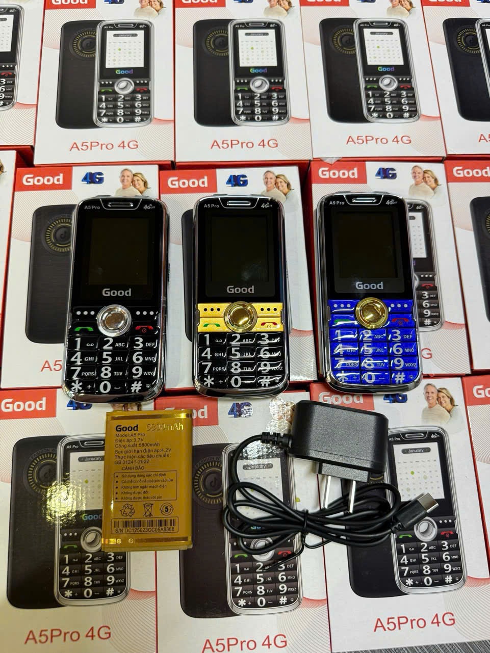 Điện thoại Good A5 Pro 4G - Sóng 4G chuẩn