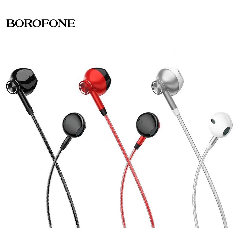 Tai nghe dây Đầu tròn Borofone CM4 chính hãng