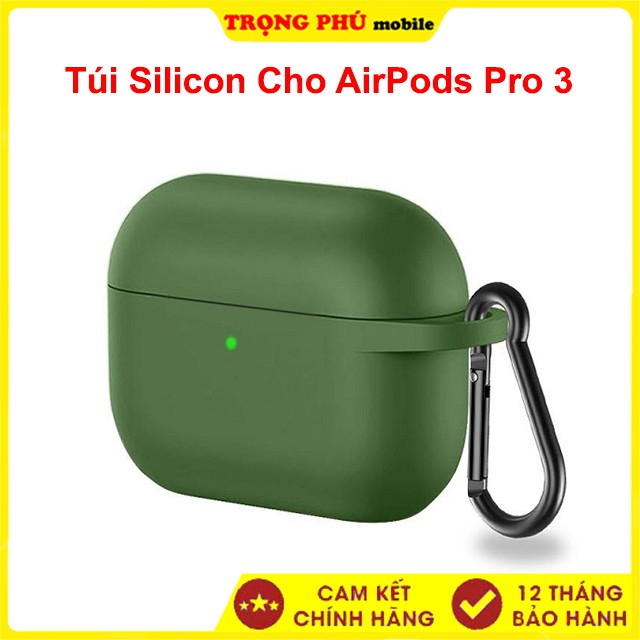 Ốp, Bao đựng AirPods Pro silicon mỏng màu