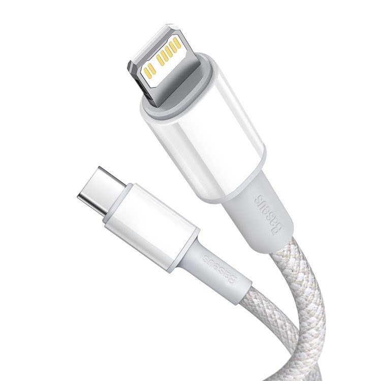 Cáp sạc TypeC-Lighting BaseusTungsten gold 20W