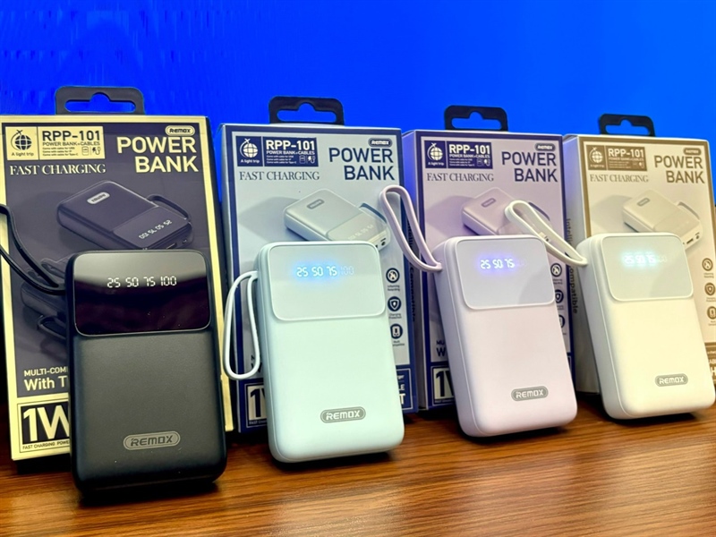 Sạc dự phòng Remax RPP-101 10.000mAh (VN) HĐ