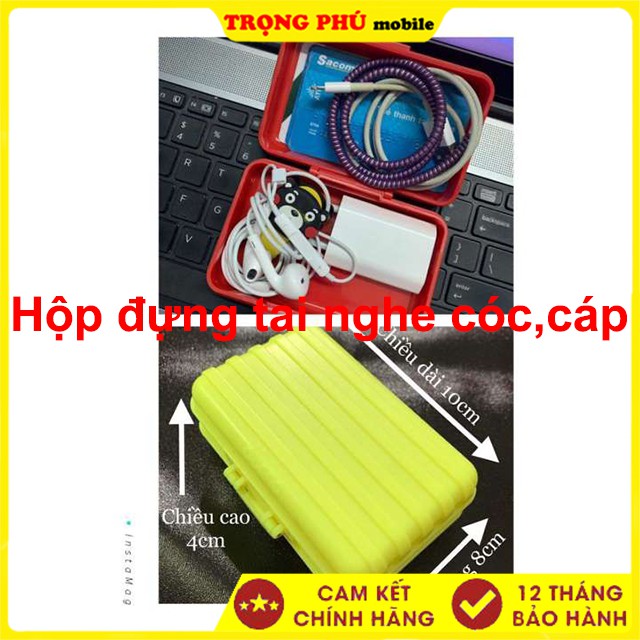 Hộp đựng Tai nghe Cốc,cáp kiểu dáng vali mini